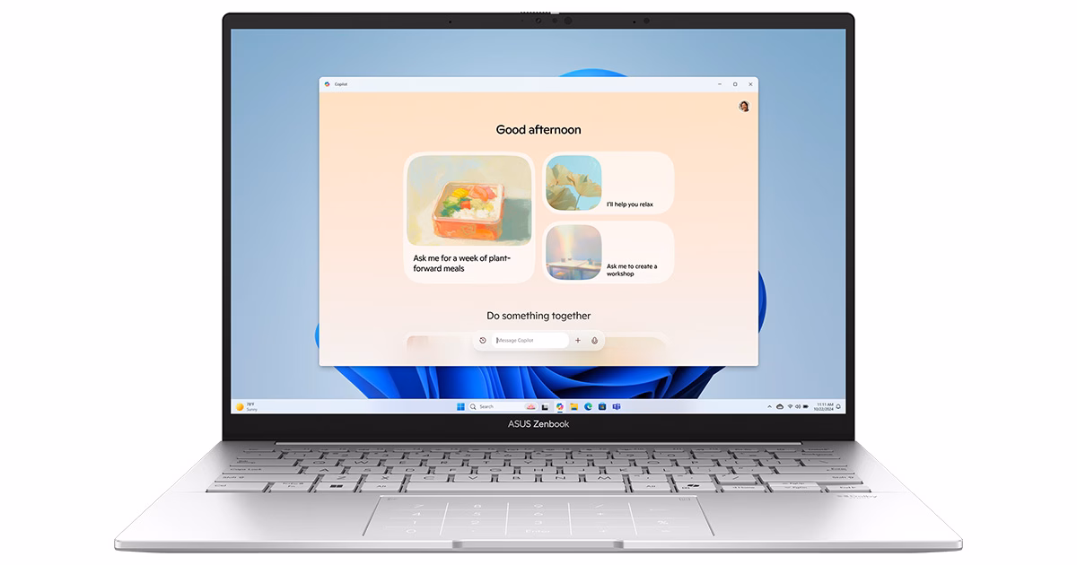 لپ تاپ ایسوس 14 اینچی مدل Zenbook 14 UX3405CA Ultra 9 285H 16GB 1TB