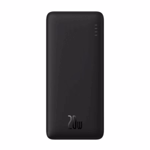 پاوربانک باسئوس مدل Airpow PPQD09000 ظرفیت 10000 میلی ‌آمپر ساعت - مشکی - پلازا دیجیتال