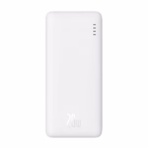 پاوربانک باسئوس مدل Airpow PPQD090102 ظرفیت 30000 میلی ‌آمپر ساعت - سفید - پلازا دیجیتال