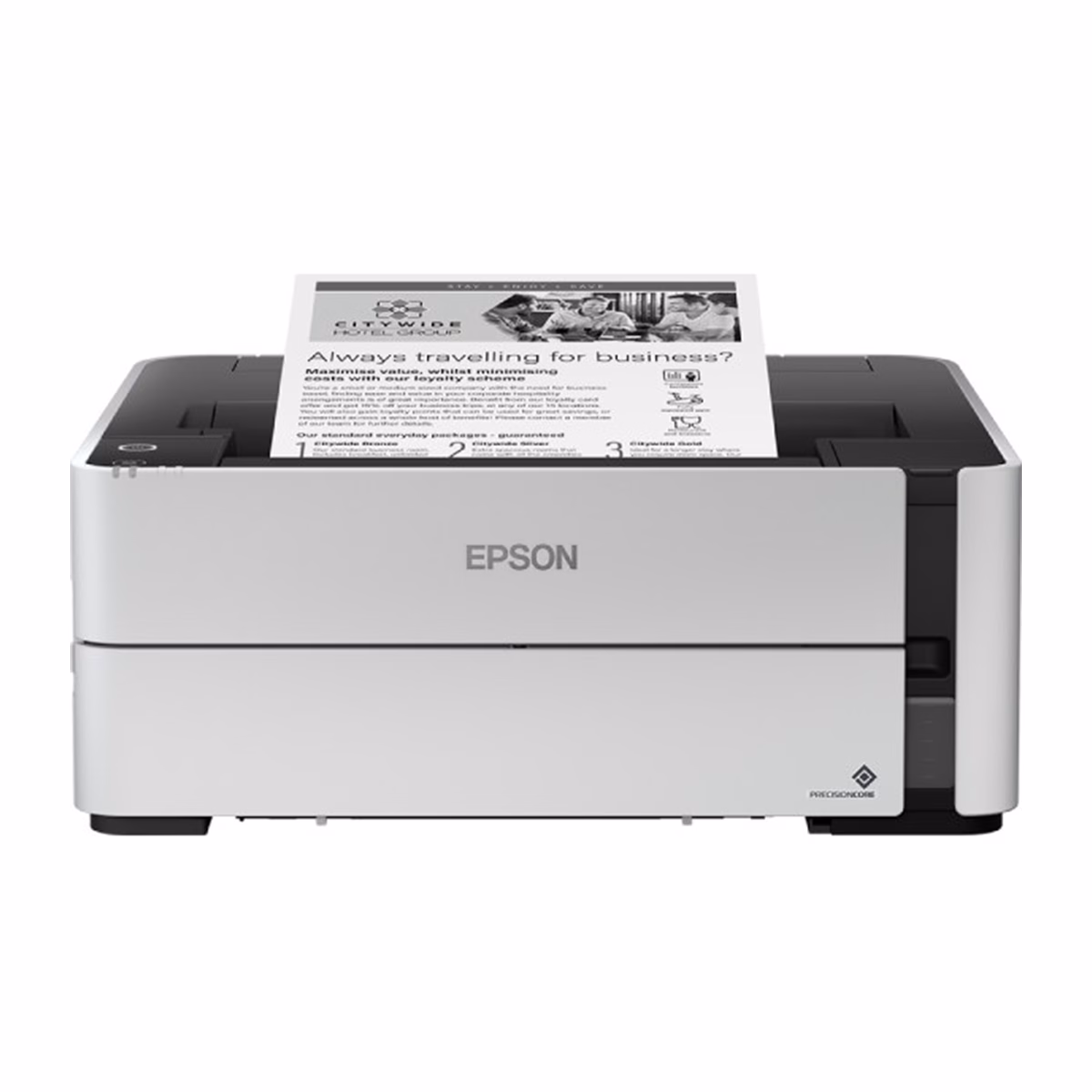 پرینتر جوهر افشان اپسون مدل Epson EcoTank M1140d - سفید - پلازا دیجیتال