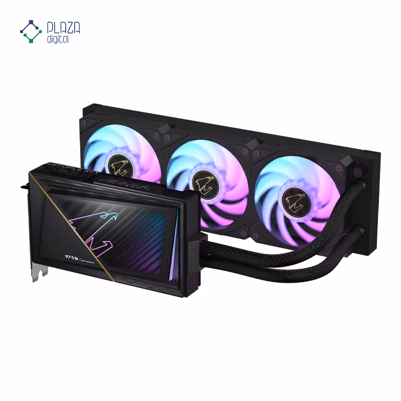 کارت گرافیک گیگابایت مدل AORUS GeForce RTX5080 XTREME WATERFORCE 16GB حافظه 16 گیگابایت پلازادیجیتال