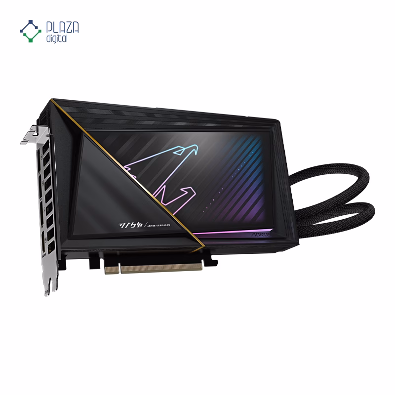 کارت گرافیک گیگابایت مدل AORUS GeForce RTX5080 XTREME WATERFORCE 16GB حافظه 16 گیگابایت پلازادیجیتال