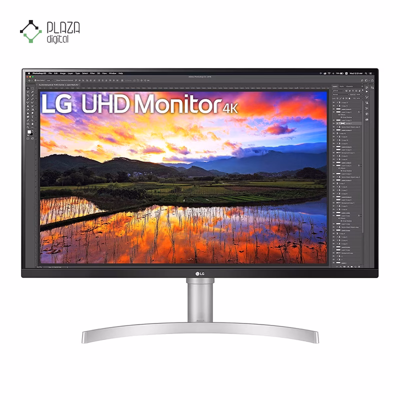 مانیتور ال جی 31.5 اینچی مدل 32UN650-W پلازادیجیتال