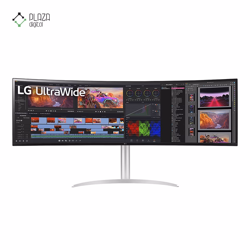 مانیتور ال جی 49 اینچی مدل Ultra Wide 49WQ95C-W پلازادیجیتال