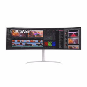 مانیتور ال جی 49 اینچی مدل Ultra Wide 49WQ95C-W سفید پلازادیجیتال
