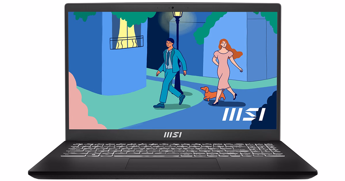 لپ تاپ ام اس ای 15.6 اینچی مدل Modern 15 H B13M i5 13420H 16GB 1TB SSD Iris Xe