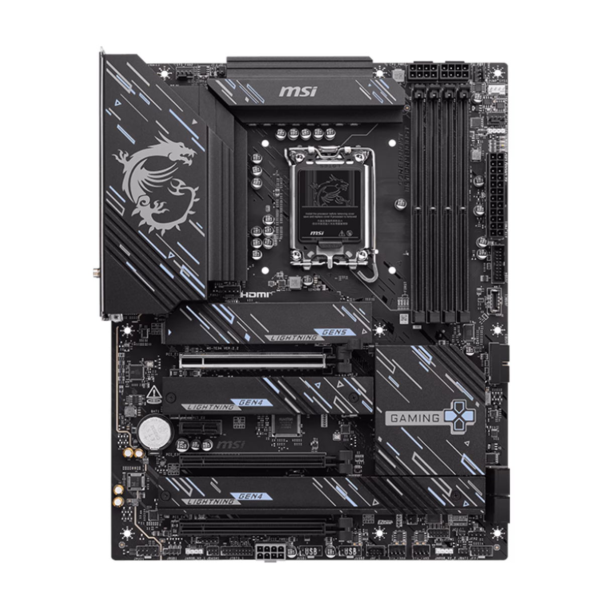 مادربرد ام اس آی مدل Z890 GAMING PLUS WIFI D5 پلازا دیجیتال