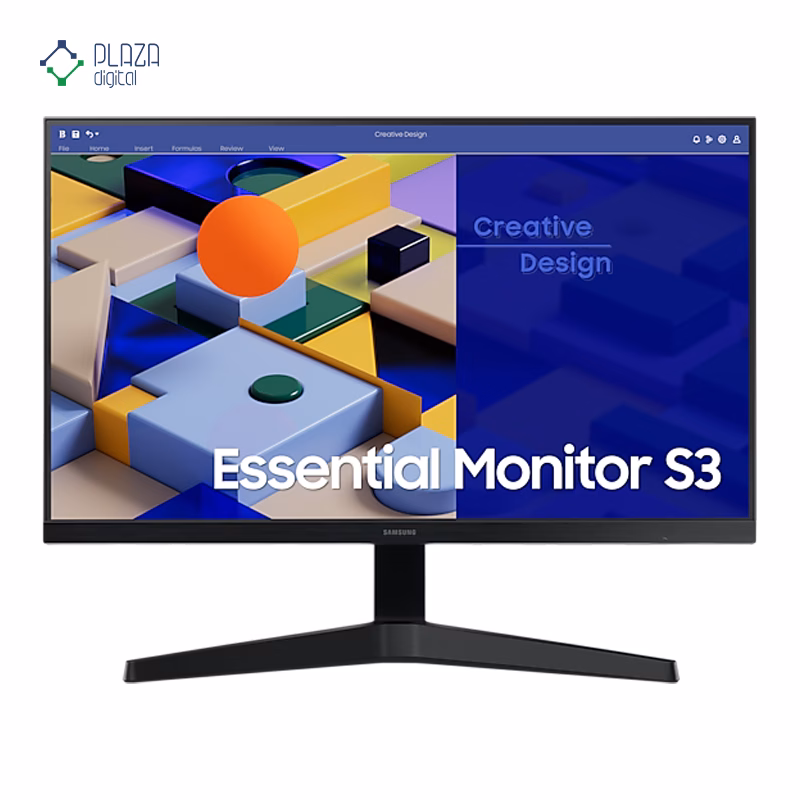 مانیتور سامسونگ 27 اینچی مدل Essential S3 S31C LS27C310EAMXUE پلازادیجیتال