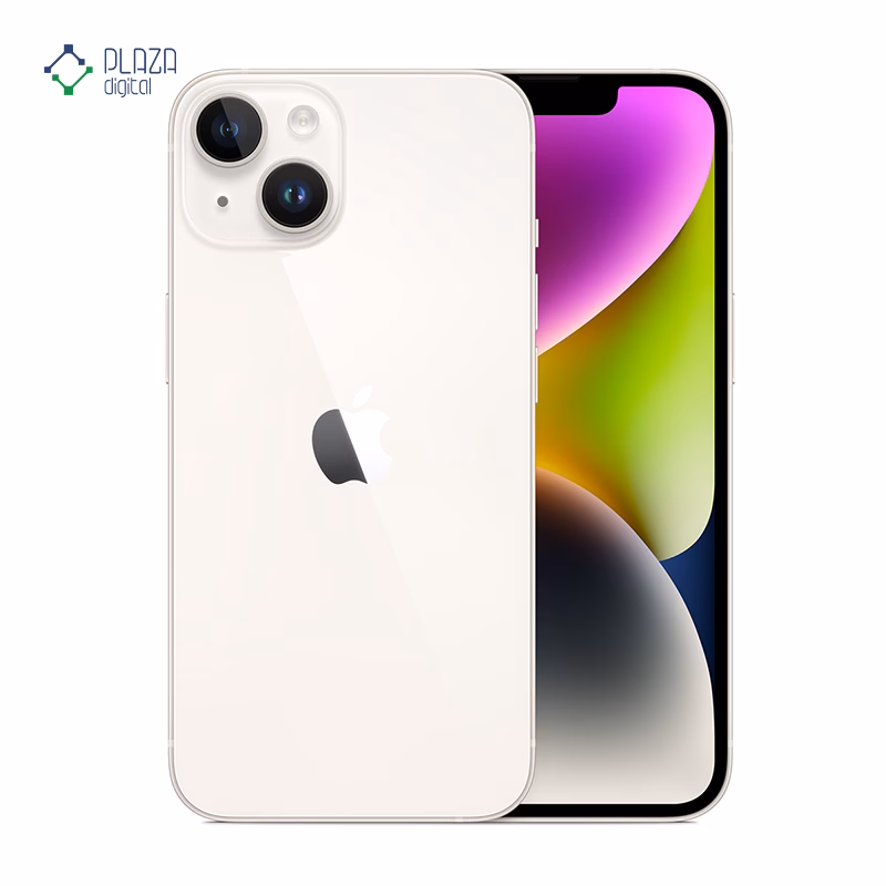 گوشی موبایل اپل مدل iPhone 14 ظرفیت 128 گیگابایت رم 6 گیگابایت - نات اکتیو/ رجیستر شده رنگ سفید پلازا دیجیتال