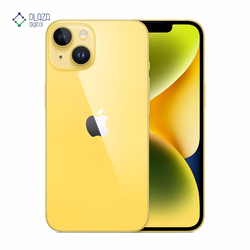 گوشی موبایل اپل مدل iPhone 14 ظرفیت 128 گیگابایت رم 6 گیگابایت - نات اکتیو/ رجیستر شده رنگ زرد پلازا دیجیتال