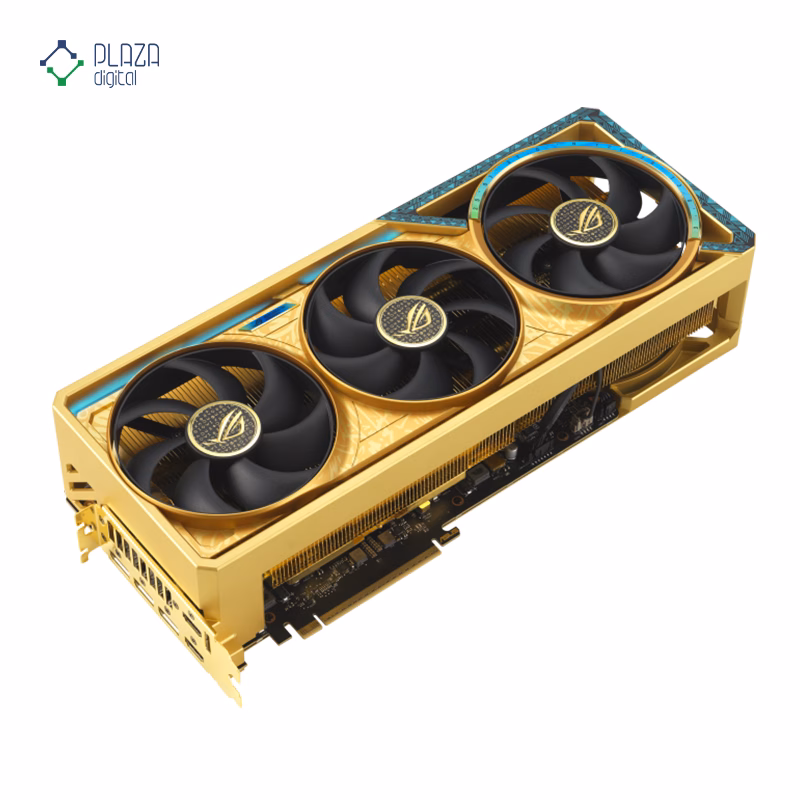 کارت گرافیک ایسوس مدل ROG Astral GeForce RTX 5090 Dhahab OC Edition حافظه 32 گیگابایت پلازا دیجیتال