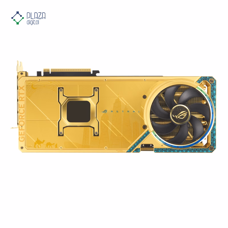 کارت گرافیک ایسوس مدل ROG Astral GeForce RTX 5090 Dhahab OC Edition حافظه 32 گیگابایت پلازا دیجیتال