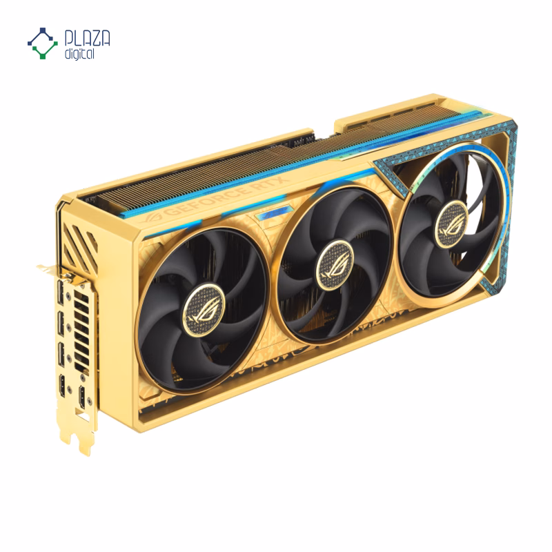 کارت گرافیک ایسوس مدل ROG Astral GeForce RTX 5090 Dhahab OC Edition حافظه 32 گیگابایت پلازا دیجیتال