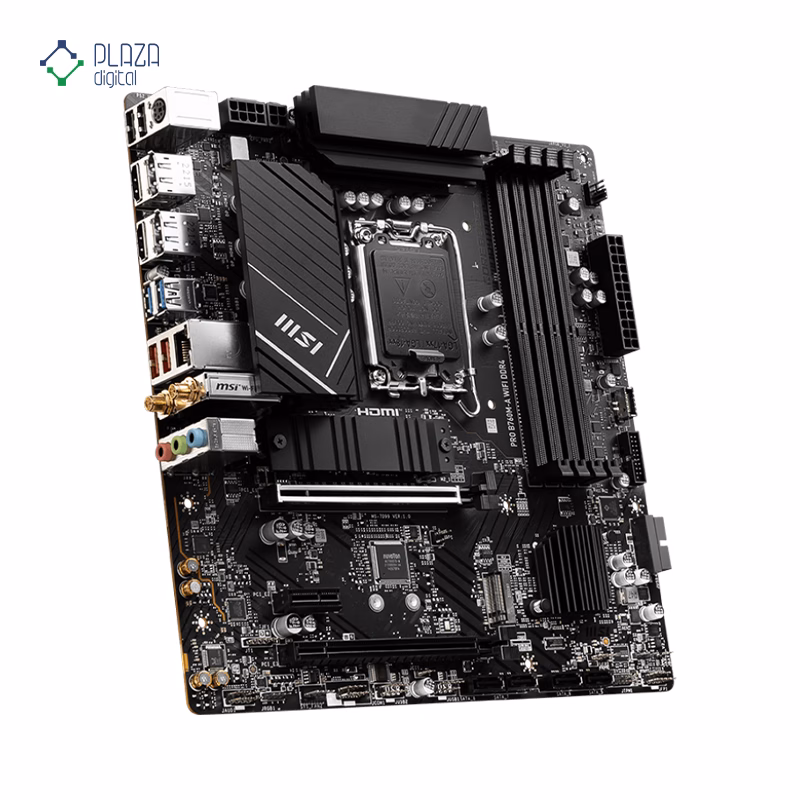 مادربرد ام اس آی مدل PRO B760M-A WIFI DDR4 پلازا دیجیتال