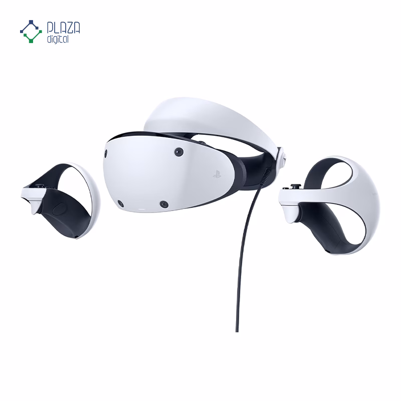 پلی استیشن 5 اسلیم استاندارد ظرفیت 1 ترابایت اروپا به همراه دسته اضافه سفید و هدست VR2 پلازا دیجیتال