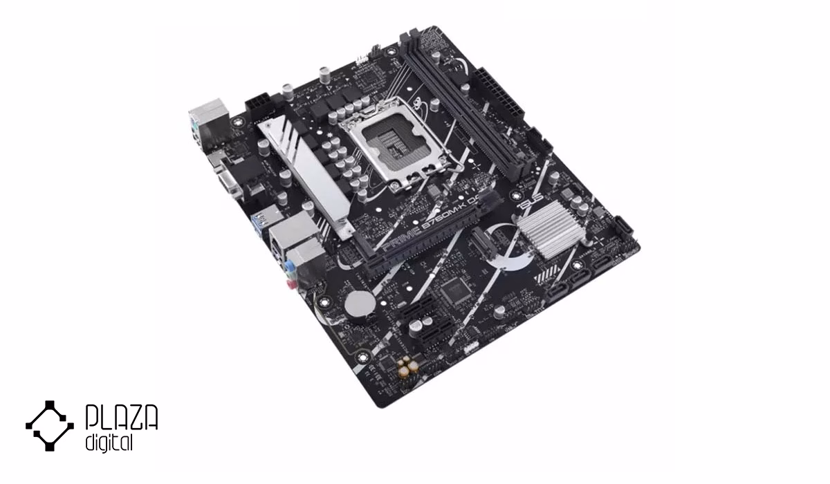 معرفی بهترین مادربرد ddr4 12 prime-b760m-k-d4-asus-motherboard-upper-view