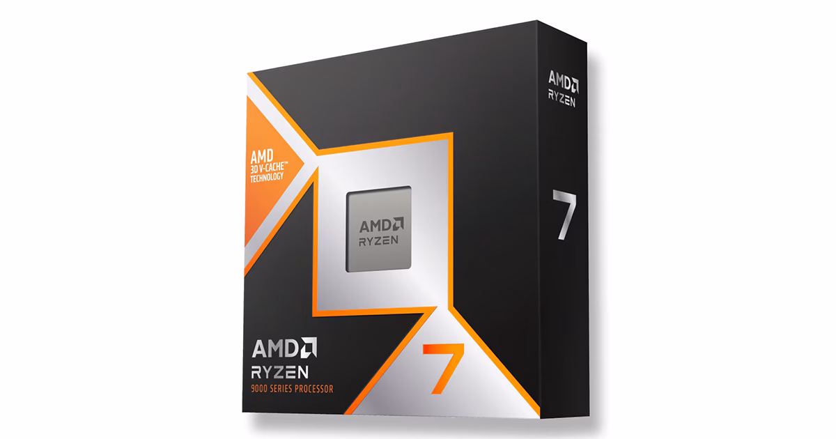 پردازنده ای ام دی مدل Ryzen 7 9800X3D Boxed 