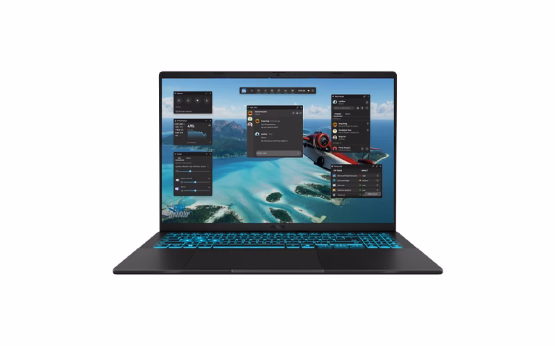 بهترین لپ تاپ برای طراحان 15 ASUS-V16-V3607VH-Core-7-240H-64GB-RAM-2TB-SSD-RTX5050-Grey-PlazaDigital