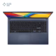 نمای کیبورد لپ تاپ ایسوس 15.6 اینچی مدل VivoBook A1502VA i5 13420H 16GB 1TB Iris Xe رنگ سرمه ای پلازا دیجیتال