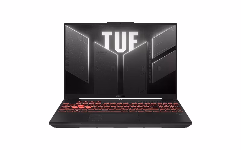 بهترین لپ تاپ برای طراحان 9 Asus-TUF-Gaming-A16-FA607NUG-R7-7445HS-64GB-RAM-1TB-SSD-RTX4050-Grey-PlazaDigital