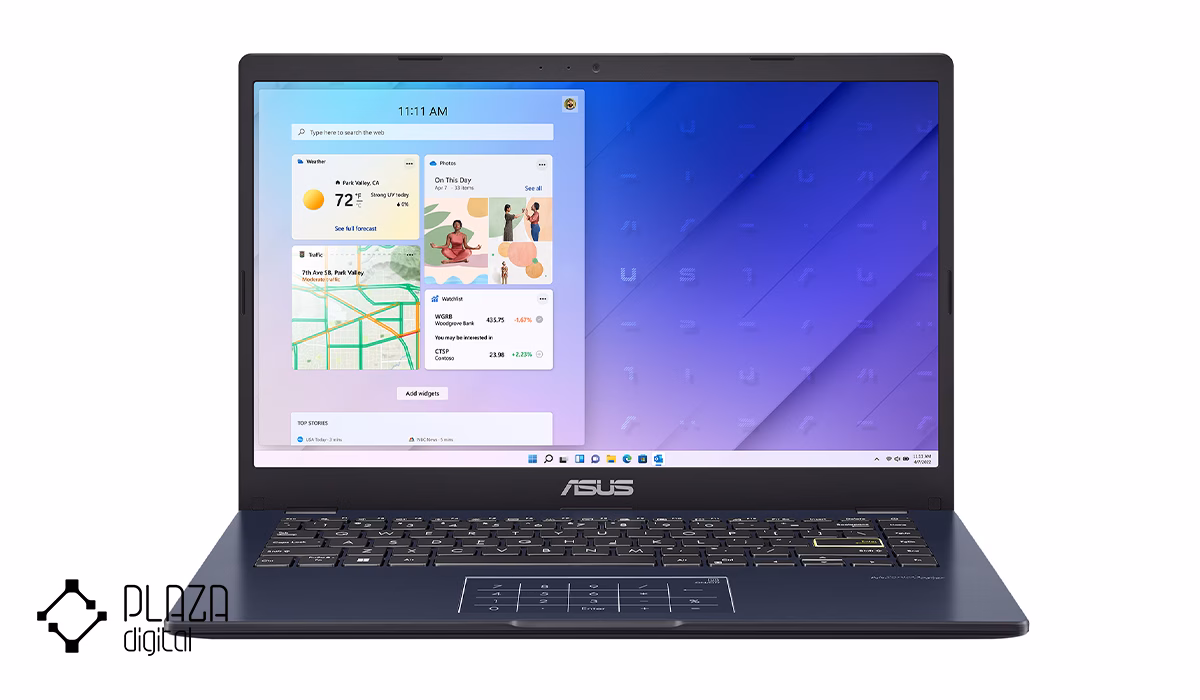 بهترین لپ تاپ تا 50 میلیون تومان 17 لپ تاپ ایسوس 14 اینچی مدل Vivobook Go 14 E410KA Pentium Silver N6000