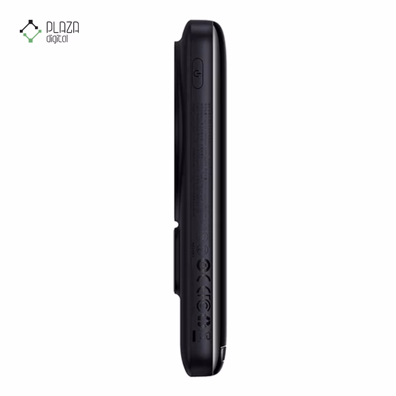 پاوربانک باسئوس مدل Magnetic Foldable PPCX00020 ظرفیت 10000 میلی آمپر ساعت پلازادیجیتال
