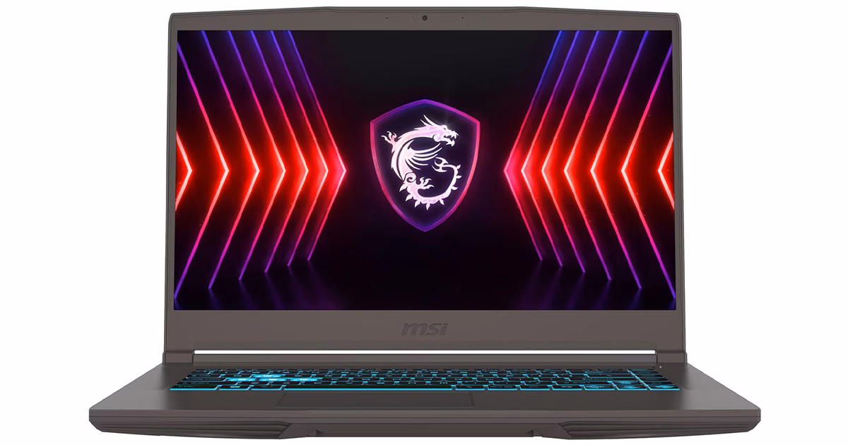 لپ تاپ ام اس ای 15.6 اینچی مدل Thin 15 B13UCX i5 13420H 16GB 512GB RTX2050