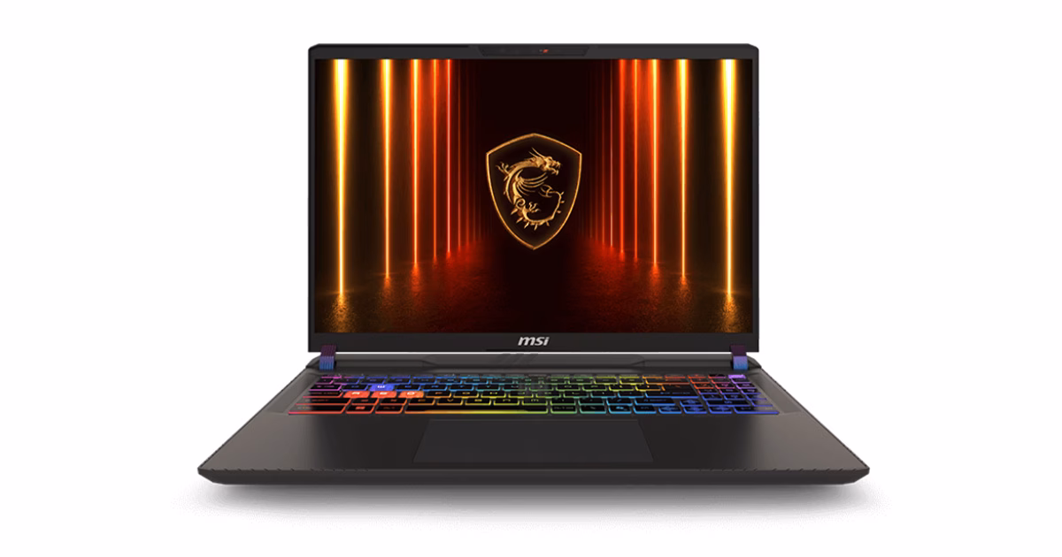 لپ تاپ گیمینگ ام اس آی 16 اینچی مدل Vector 16 HX AI A2XWIG Ultra 9 275HX RTX5080