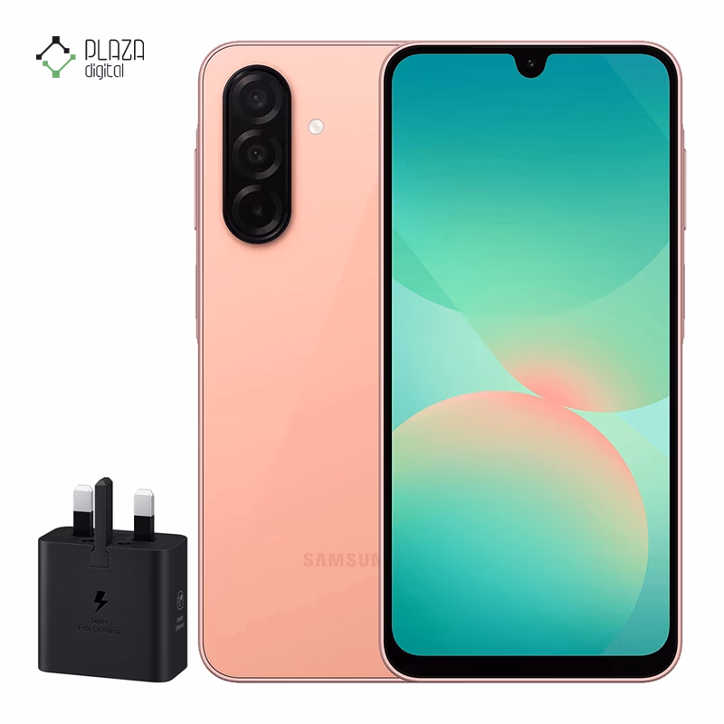 گوشی موبایل سامسونگ مدل Galaxy A26 ظرفیت 256 گیگابایت رم 8 گیگابایت - ویتنام همراه شارژر 25 وات سامسونگ پلازادیجیتال