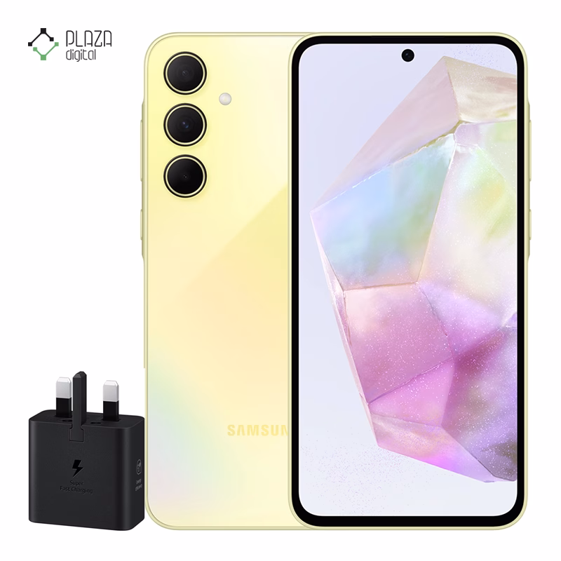 گوشی موبایل سامسونگ مدل Galaxy A35 ظرفیت 256 گیگابایت رم 8 گیگابایت – ویتنام همراه شارژر 25 وات سامسونگ پلازادیجیتال
