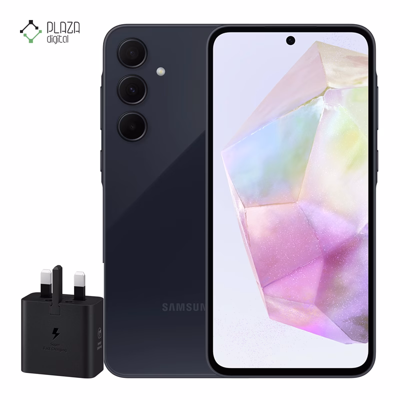 گوشی موبایل سامسونگ مدل Galaxy A35 ظرفیت 256 گیگابایت رم 8 گیگابایت – ویتنام همراه شارژر 25 وات سامسونگ پلازادیجیتال