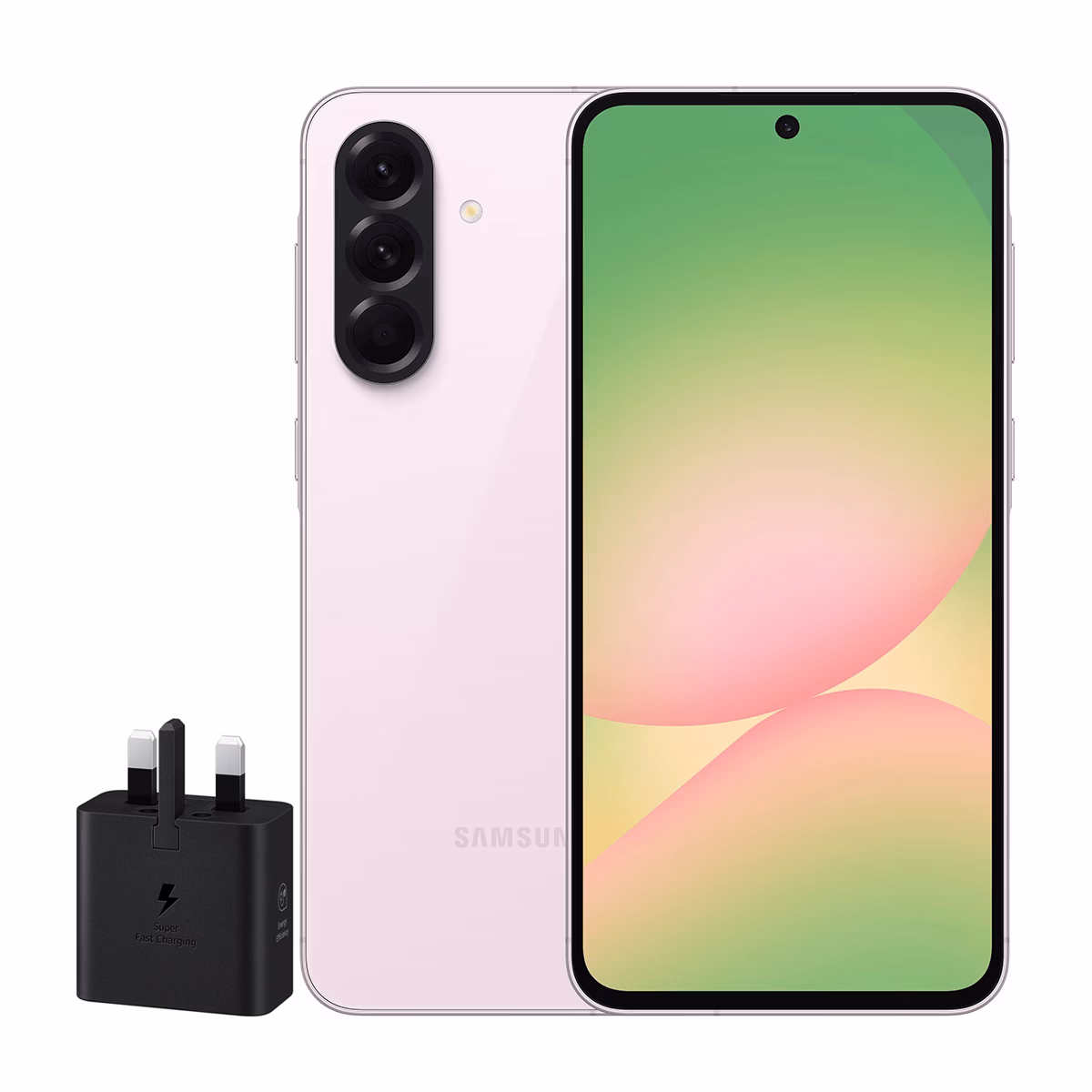 گوشی موبایل سامسونگ مدل Galaxy A56 ظرفیت 256 گیگابایت رم 12 گیگابایت - ویتنام (به همراه شارژر 25 وات سامسونگ) صورتی پلازادیجیتال