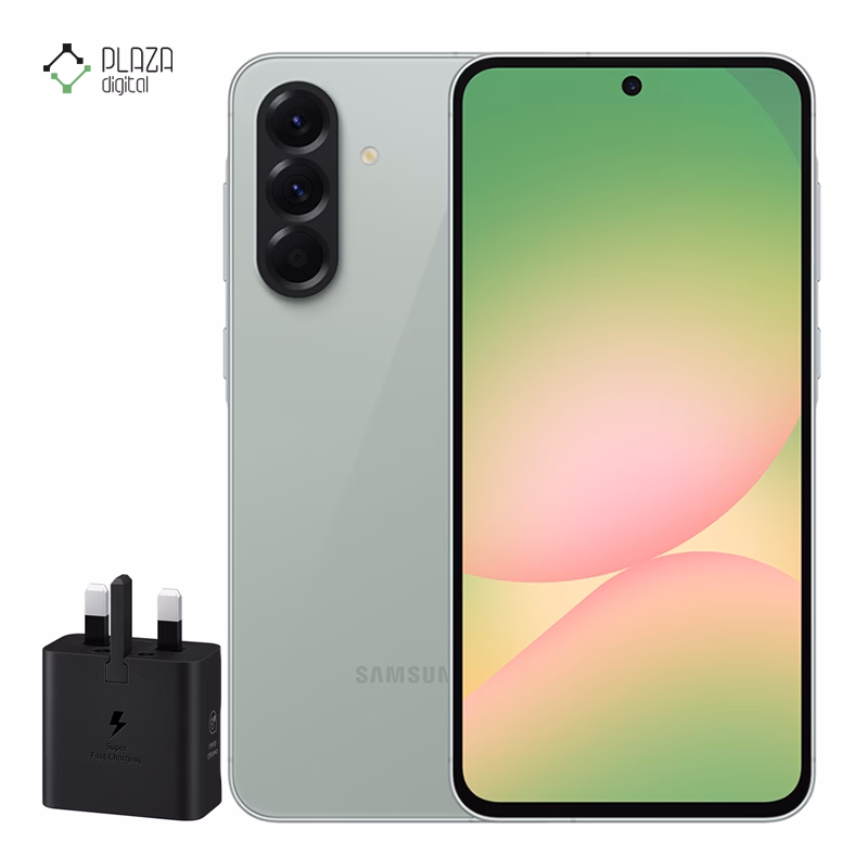 گوشی موبایل سامسونگ مدل Galaxy A56 ظرفیت 256 گیگابایت رم 12 گیگابایت - ویتنام (به همراه شارژر 25 وات سامسونگ) پلازادیجیتال