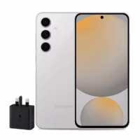 گوشی موبایل سامسونگ مدل Galaxy S24 FE ظرفیت 256 گیگابایت رم 8 گیگابایت – همراه شارژر 25 وات سامسونگ خاکستری پلازادیجیتال