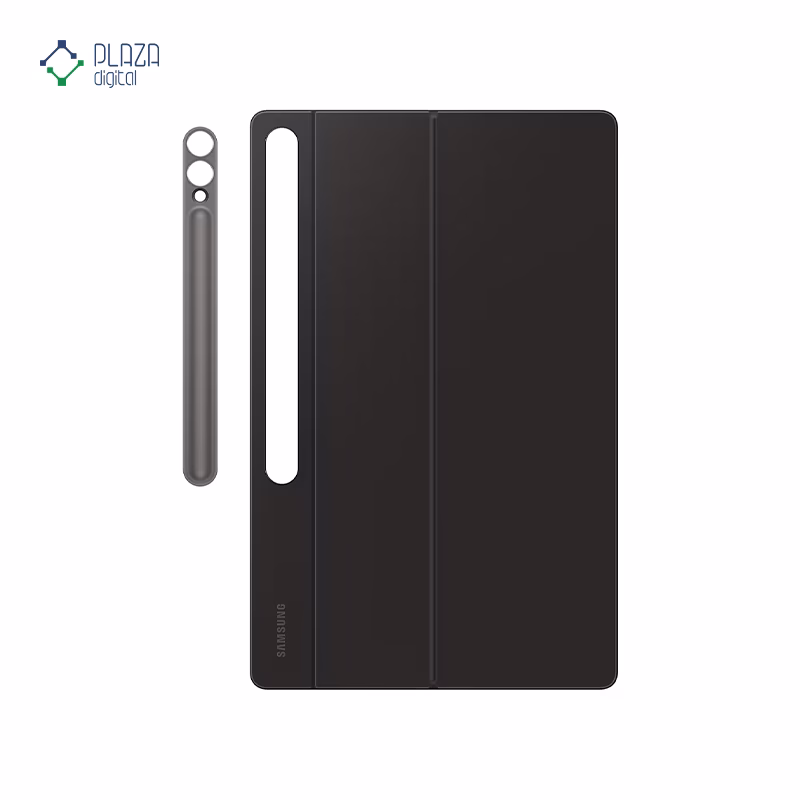 کیف کلاسوری کیبورد دار سامسونگ مدل Book Cover Keyboard مناسب برای تبلت Galaxy Tab S10 Ultra رنگ مشکی پلازا دیجیتال