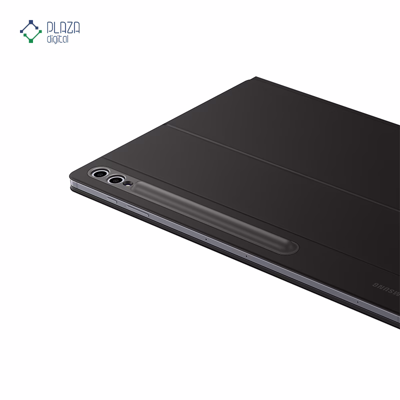 کیف کلاسوری کیبورد دار سامسونگ مدل Book Cover Keyboard مناسب برای تبلت Galaxy Tab S10 Ultra رنگ مشکی پلازا دیجیتال