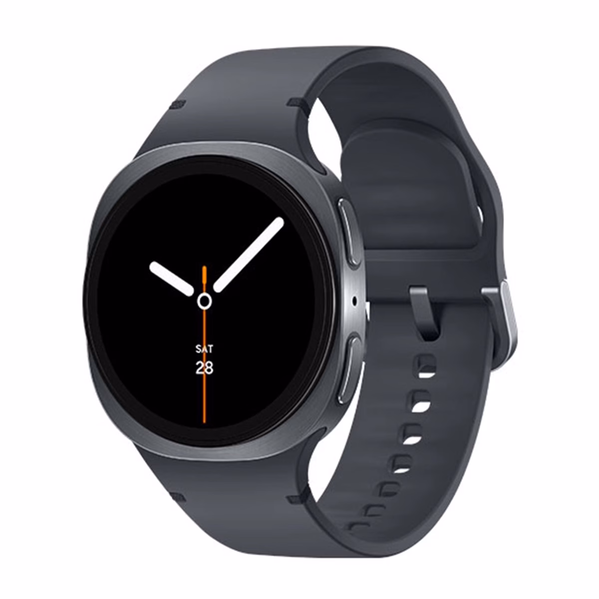 ساعت هوشمند سامسونگ مدل Galaxy Watch 8 40mm بدنه مشکی بند مشکی پلازادیجیتال