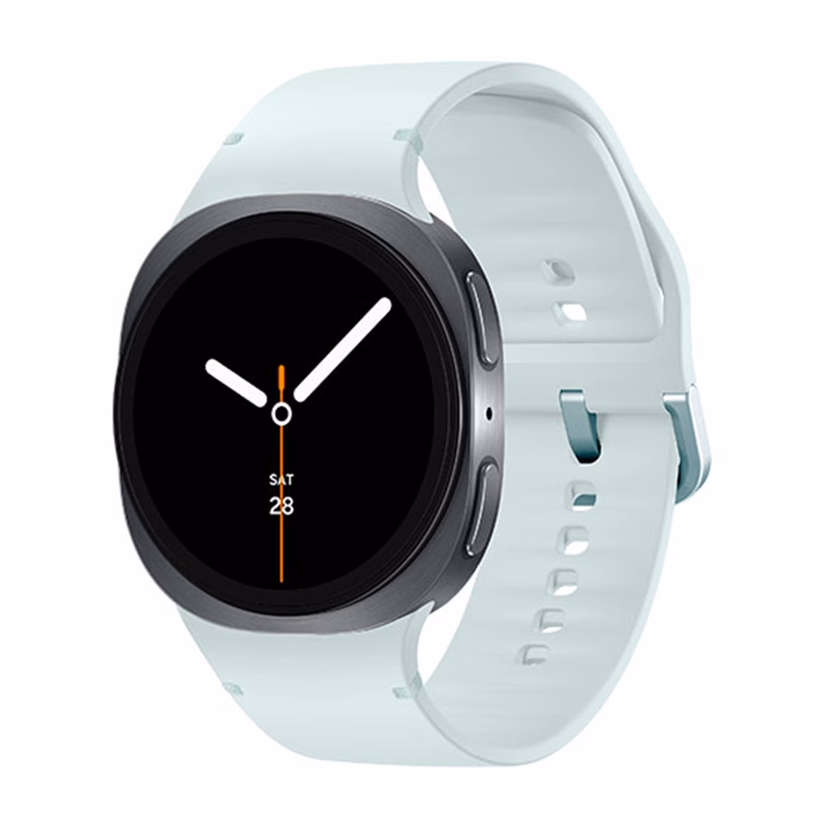 ساعت هوشمند سامسونگ مدل Galaxy Watch 8 40mm بدنه مشکی بند سبز پلازادیجیتال