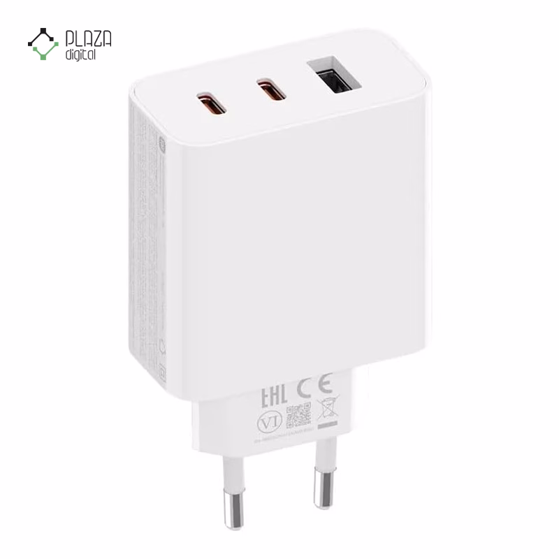 شارژر شیائومی 67 وات مدل GaN Charger 2C1A پلازادیجیتال