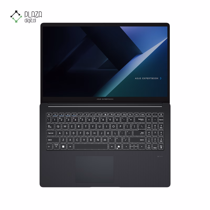 نمای کیبورد لپ تاپ ایسوس 15.6 اینچی مدل ExpertBook B1 B1503CVA i5 1334U 40GB 1TB Iris Xe پلازا دیجیتال