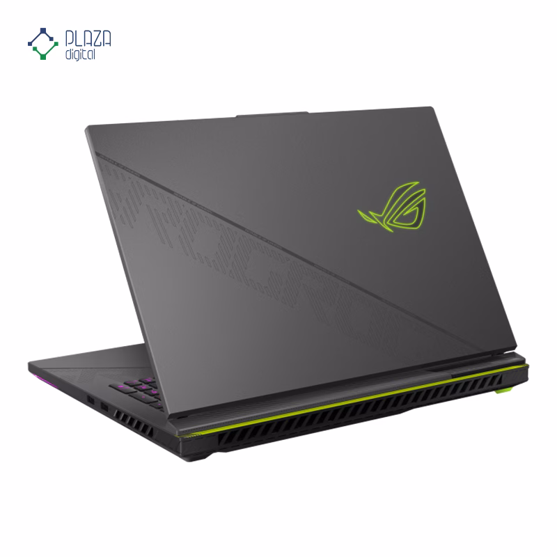 نمای پشت لپ تاپ ایسوس 18 اینچی مدل ROG Strix G18 G814JIR i9 14900HX 16GB 512GB RTX4070 پلازا دیجیتال