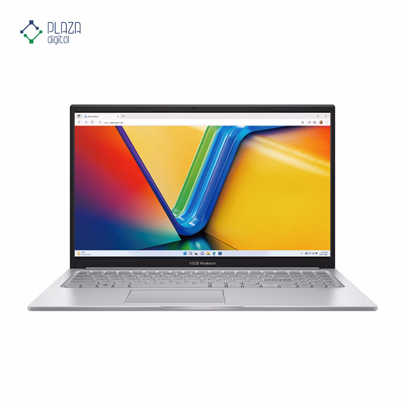 لپ تاپ ایسوس 15.6 اینچی مدل VivoBook 15 F1504VA i5 1334U 8GB 512GB UHD رنگ نقره ای پلازا دیجیتال