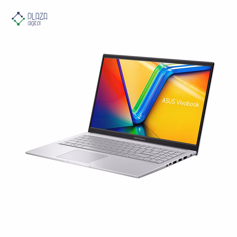 نمای سمت چپ لپ تاپ ایسوس 15.6 اینچی مدل VivoBook 15 F1504VA i5 1334U 8GB 512GB UHD رنگ نقره ای پلازا دیجیتال
