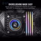رم کامپیوتر DDR5 کورسیر مدل DOMINATOR TITANIUM RGB AMD EXPO دو کاناله 6000 مگاهرتز CL30 ظرفیت 32 گیگابایت پلازا دیجیتال