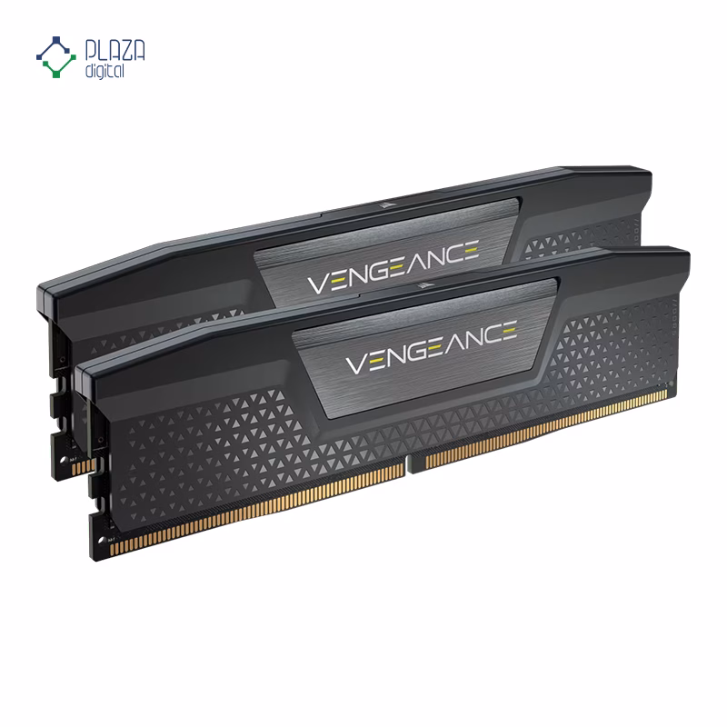 رم کامپیوتر DDR5 کورسیر مدل VENGEANCE دو کاناله 6000 مگاهرتز CL40 ظرفیت 64 گیگابایت پلازا دیجیتال