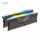 رم کامپیوتر DDR5 کورسیر مدل VENGEANCE RGB AMD EXPO دو کاناله 5600 مگاهرتز CL40 ظرفیت 32 گیگابایت پلازا دیجیتال