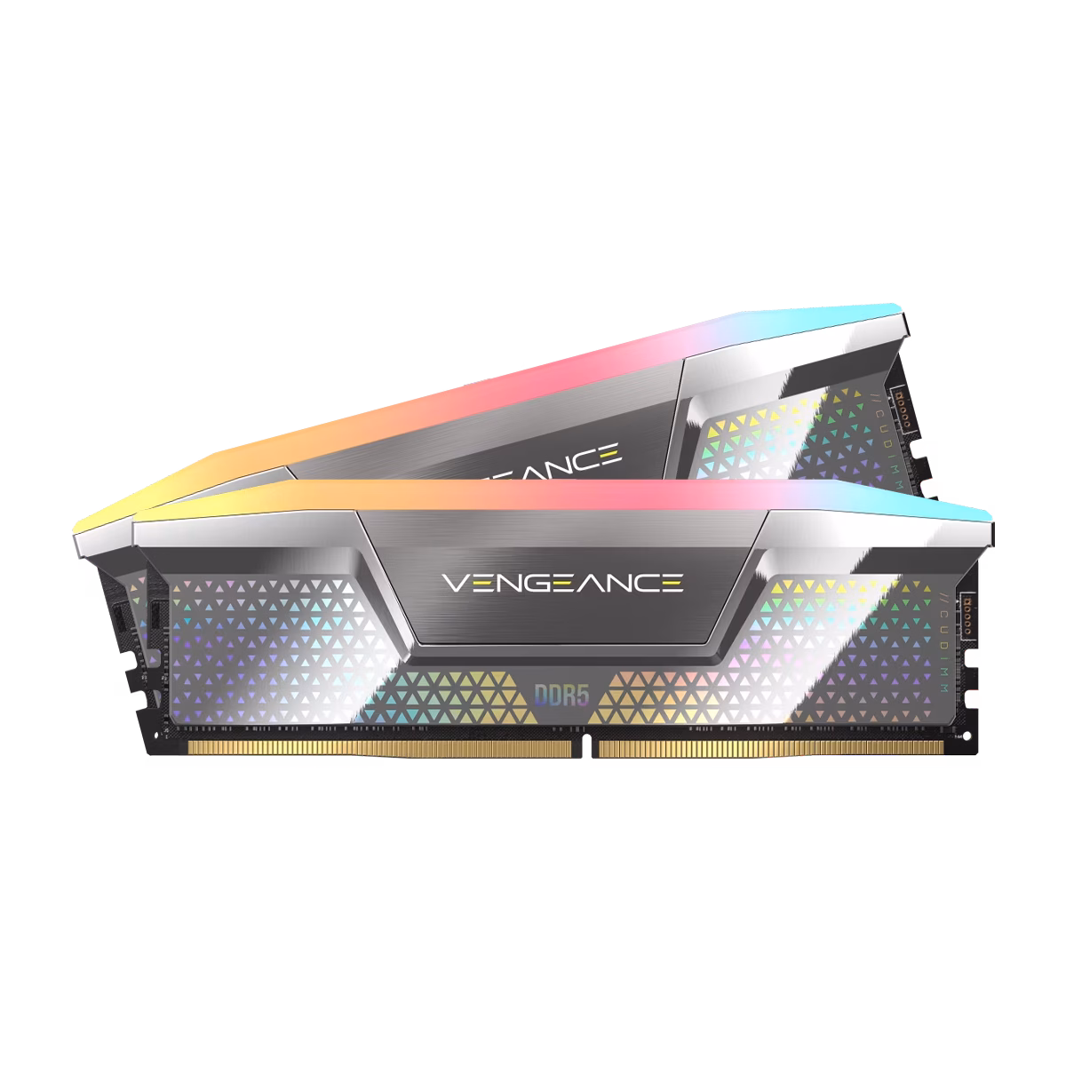 رم کامپیوتر DDR5 کورسیر مدل VENGEANCE RGB دو کاناله 8200 مگاهرتز CL40 ظرفیت 48 گیگابایت پلازا دیجیتال