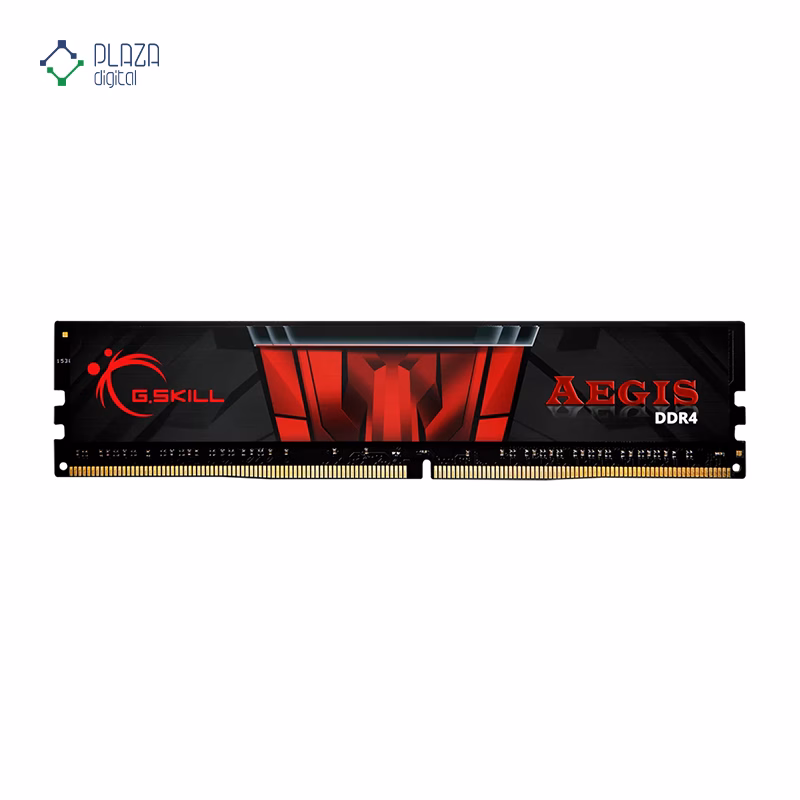رم کامپیوتر DDR4 جی اسکیل مدل Aegis تک کاناله 2666 مگاهرتز CL19 ظرفیت 16 گیگابایت پلازا دیجیتال