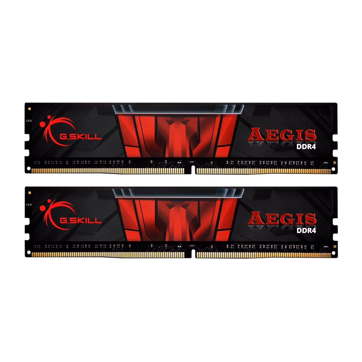 رم کامپیوتر DDR4 جی اسکیل مدل Aegis دو کاناله 3200 مگاهرتز CL16 ظرفیت 16 گیگابایت پلازا دیجیتال