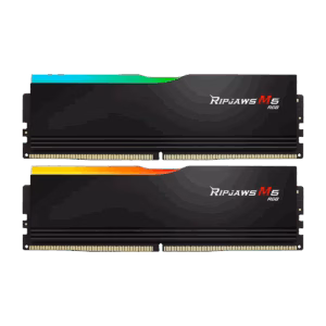 رم کامپیوتر DDR5 جی اسکیل مدل Ripjaws M5 RGB دو کاناله 6400 مگاهرتز CL36 ظرفیت 32 گیگابایت پلازا دیجیتال